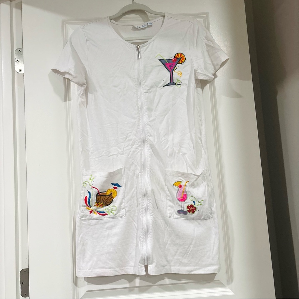 Vintage 90s Cocktail Martini Cover Up